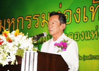 Maj. Gen. Sanan Kajornprasart, sees sustainable tourism as road to peace and reconciliation.